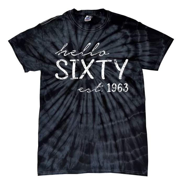 WoM.e.ns Est. 1963 - 60th Birthday Tie-Dye T-Shirt