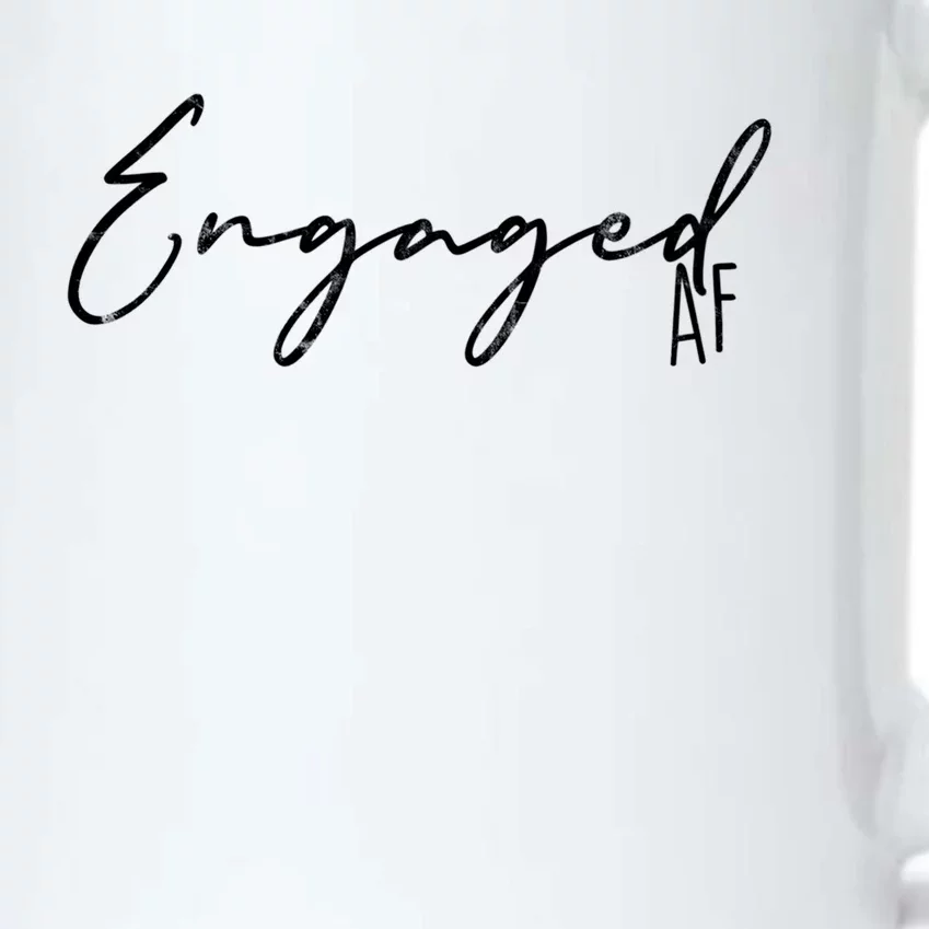 Wo Engaged Af Bridal Engaget Gift Black Color Changing Mug