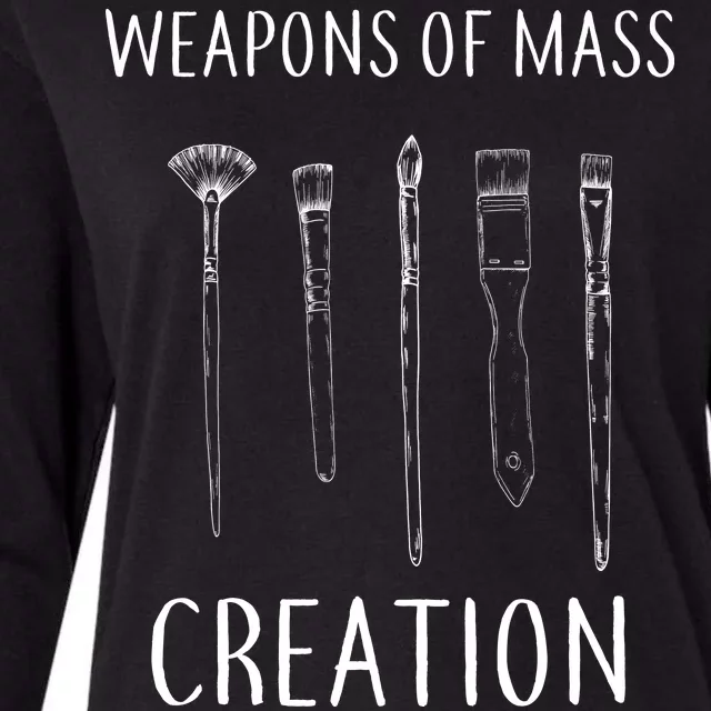 Weapons Of Mass Creation Womens Cotton Relaxed Long Sleeve T-Shirt