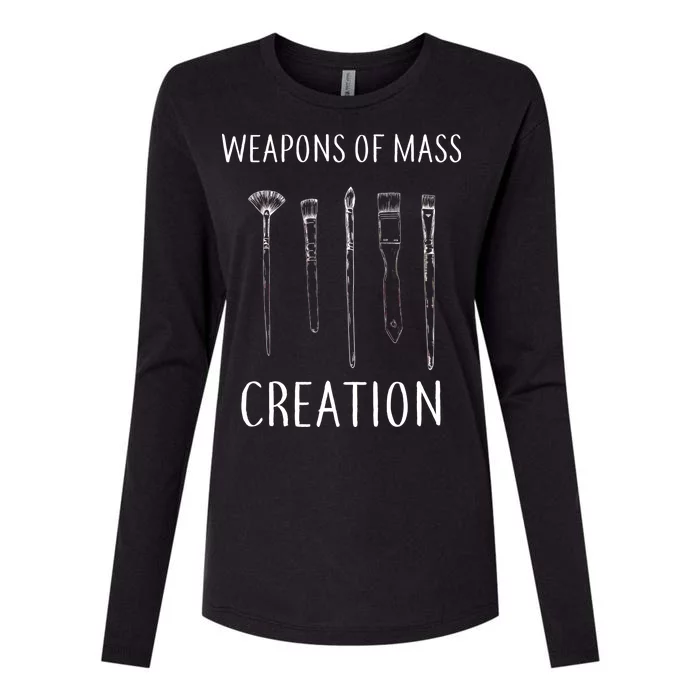 Weapons Of Mass Creation Womens Cotton Relaxed Long Sleeve T-Shirt