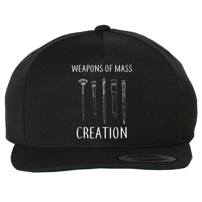 Weapons Of Mass Creation Wool Snapback Cap