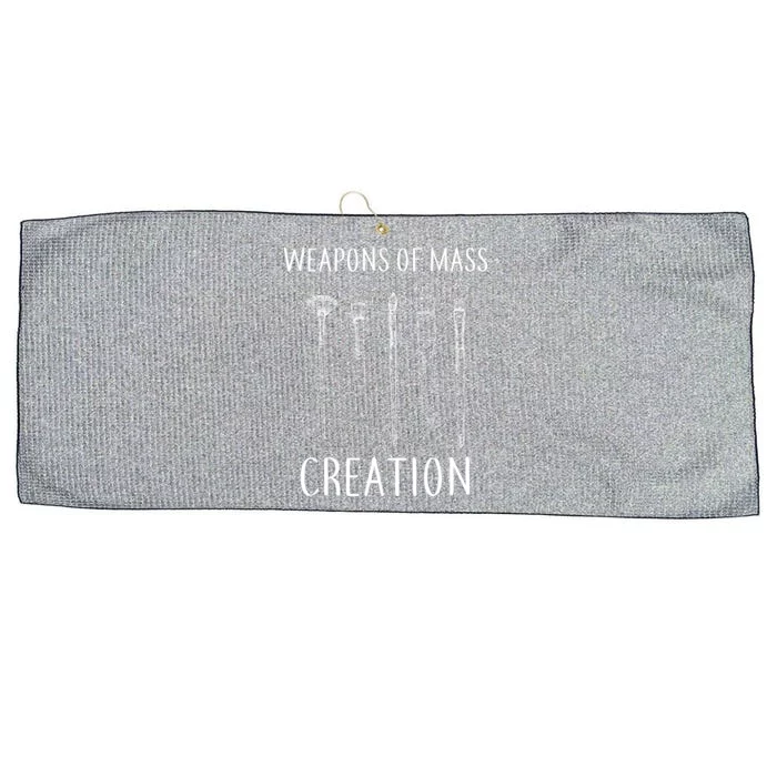 Weapons Of Mass Creation Large Microfiber Waffle Golf Towel