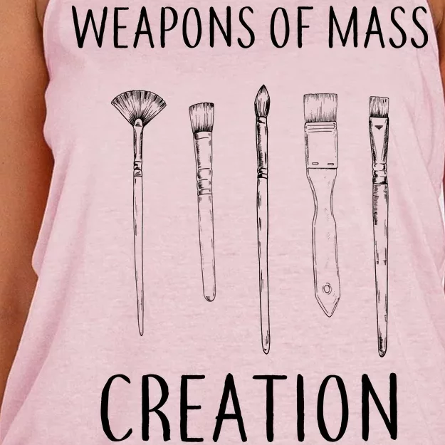 Weapons Of Mass Creation Women's Knotted Racerback Tank