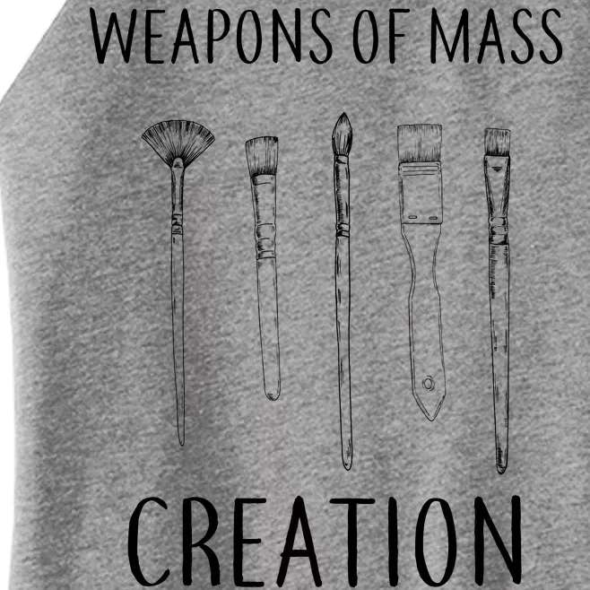 Weapons Of Mass Creation Women’s Perfect Tri Rocker Tank