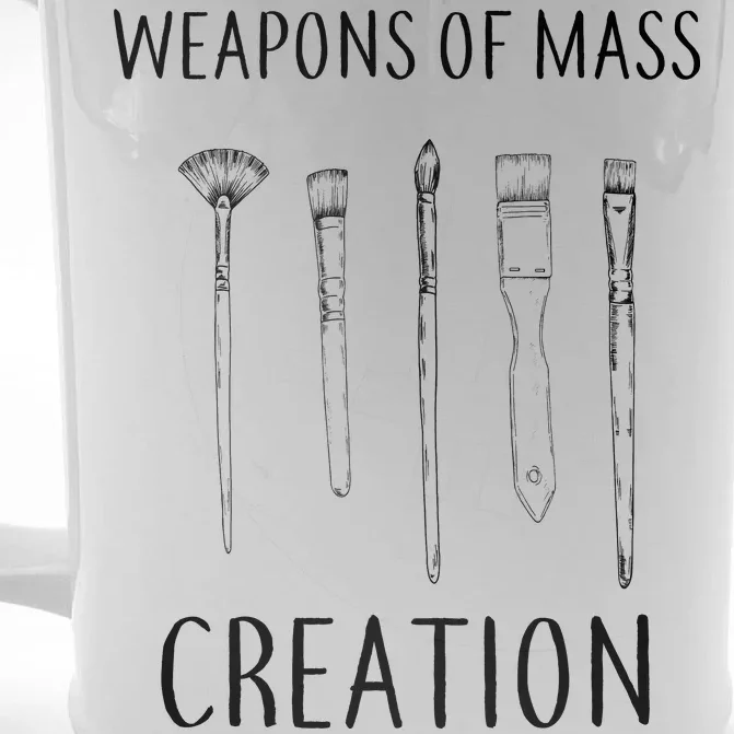 Weapons Of Mass Creation Front & Back Beer Stein