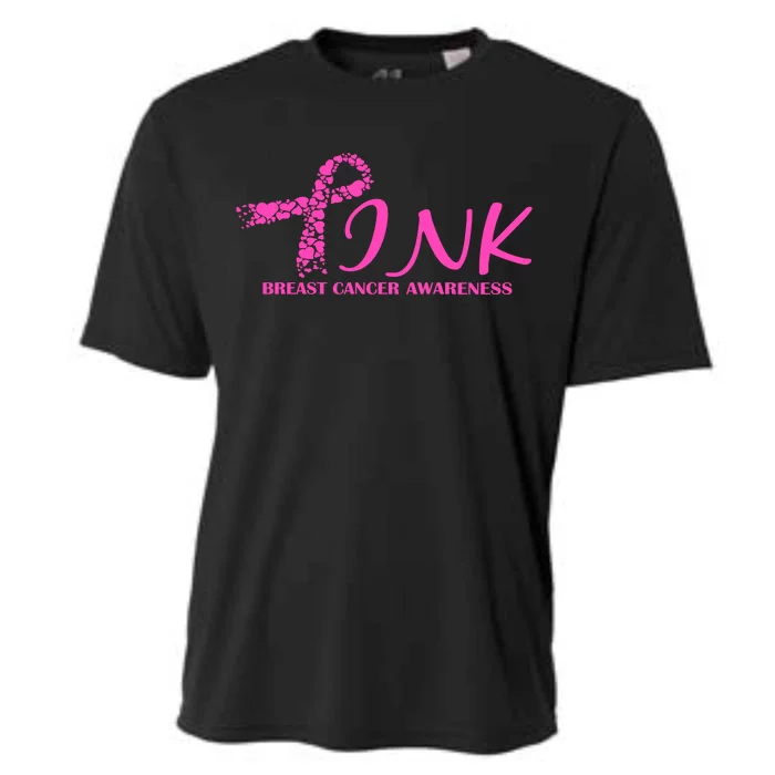 Wear Pink Breast Cancer Awareness Cooling Performance Crew T-Shirt