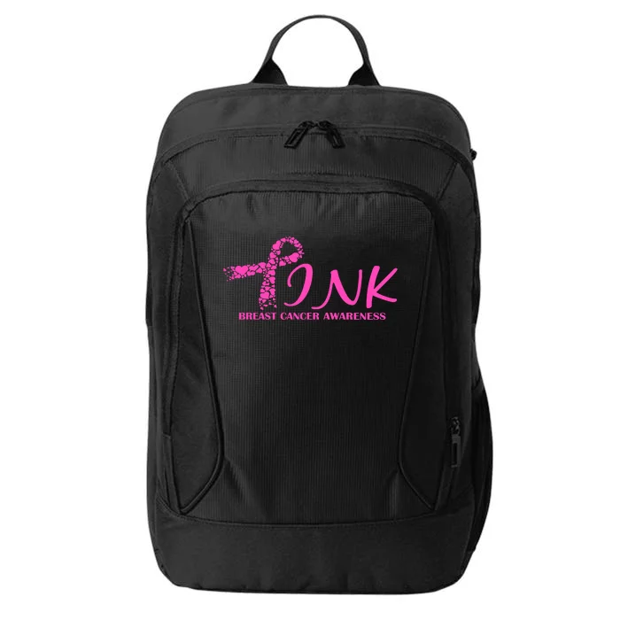 Wear Pink Breast Cancer Awareness City Backpack