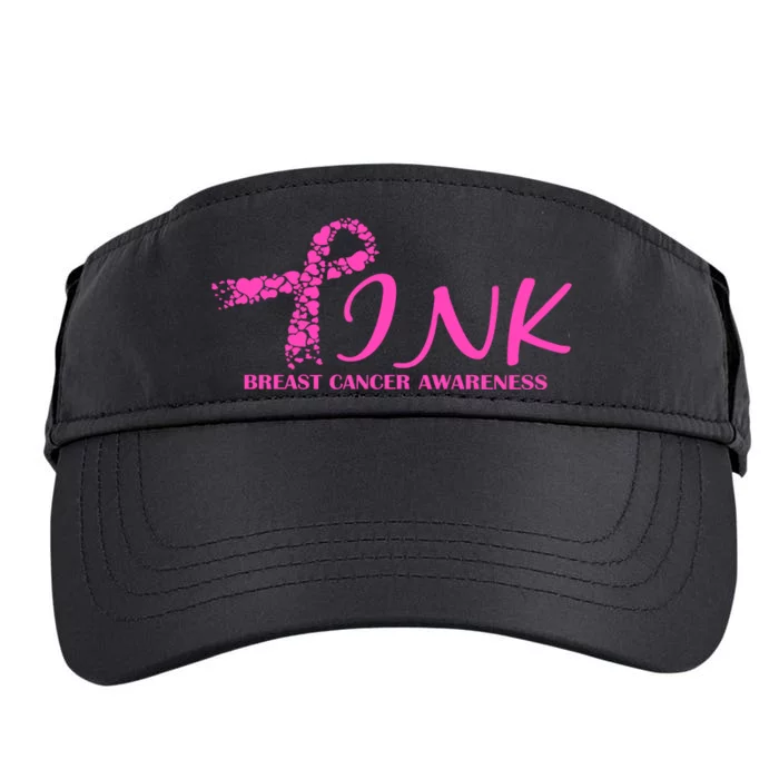 Wear Pink Breast Cancer Awareness Adult Drive Performance Visor