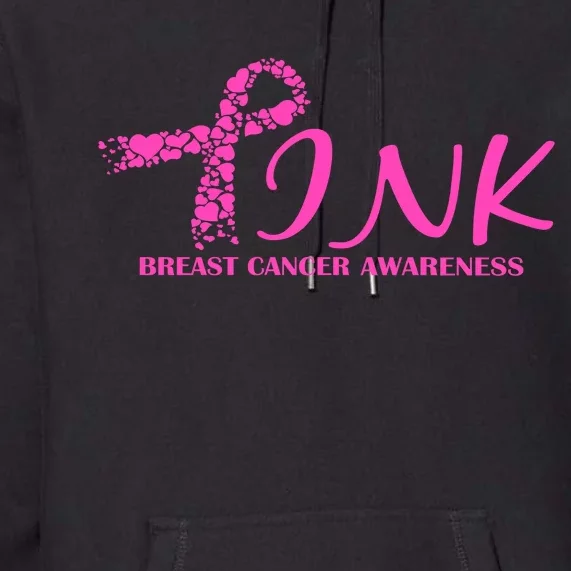 Wear Pink Breast Cancer Awareness Premium Hoodie