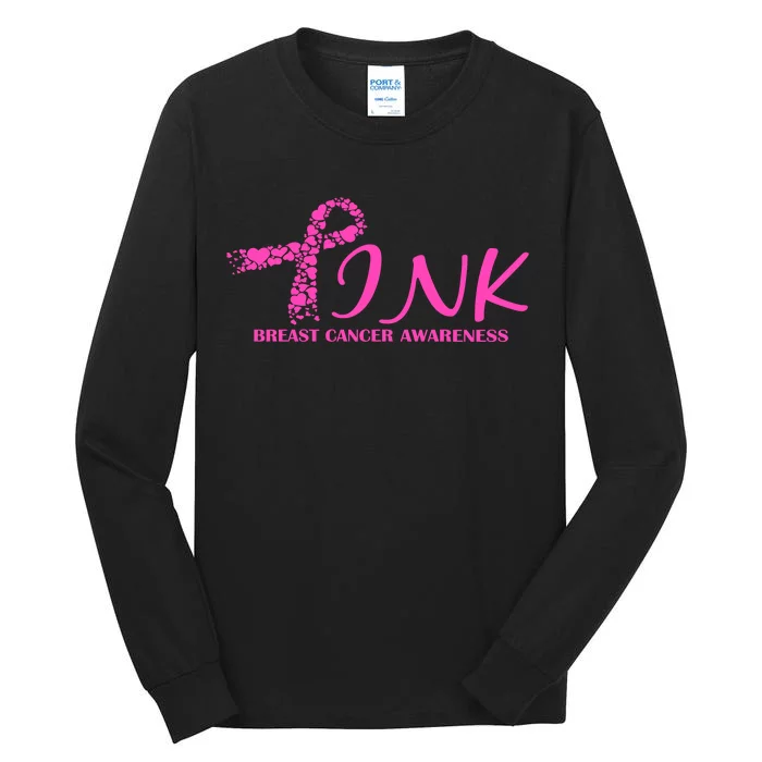 Wear Pink Breast Cancer Awareness Tall Long Sleeve T-Shirt