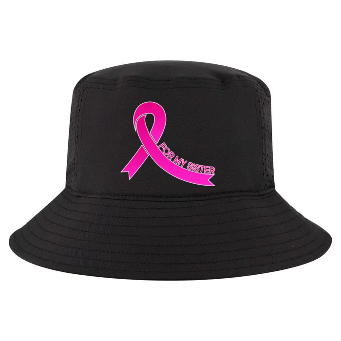 Wear Pink For My Sister Breast Cancer Awareness Cool Comfort Performance Bucket Hat