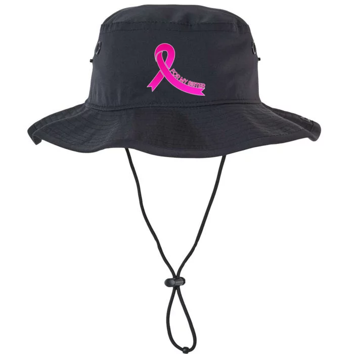 Wear Pink For My Sister Breast Cancer Awareness Legacy Cool Fit Booney Bucket Hat