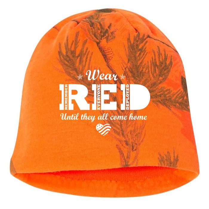 Wear Red Until They All Come Home Kati - Camo Knit Beanie