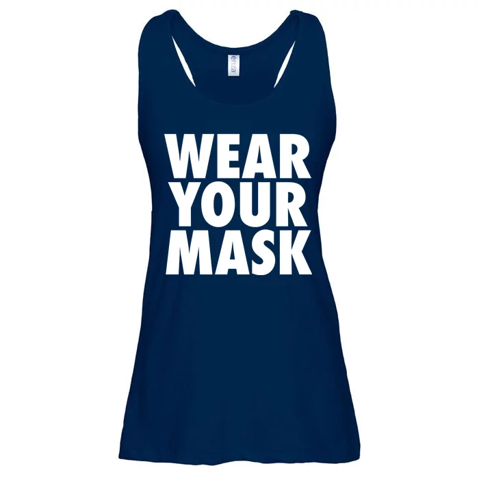 Wear Your Mask Ladies Essential Flowy Tank