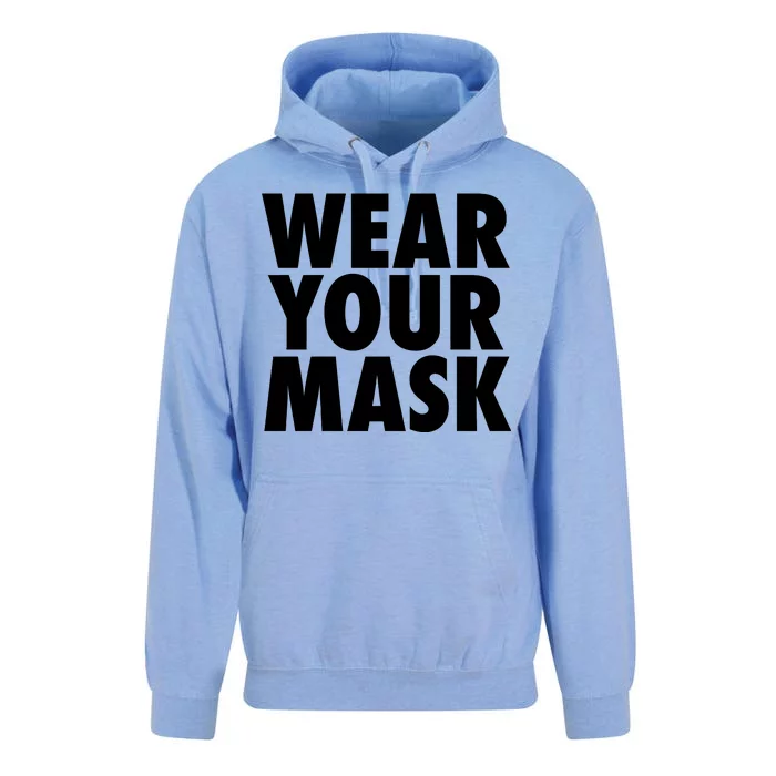 Wear Your Mask Unisex Surf Hoodie