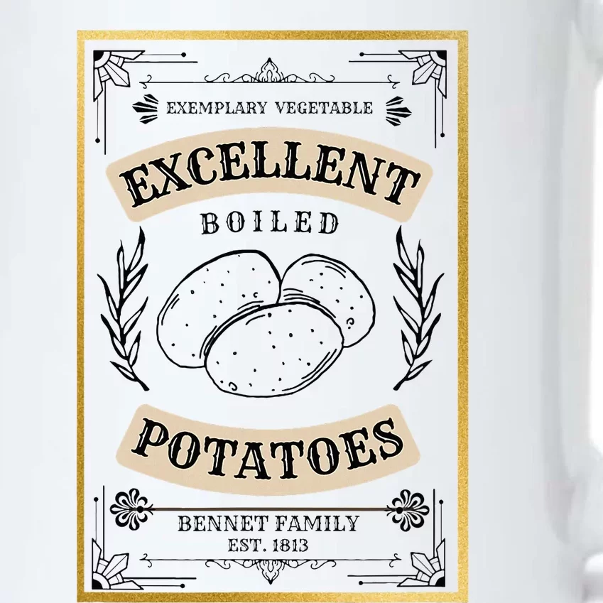 What Excellent Boiled Potatoes Jane Austen Pemberley Black Color Changing Mug