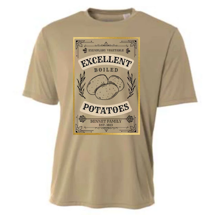 What Excellent Boiled Potatoes Jane Austen Pemberley Cooling Performance Crew T-Shirt