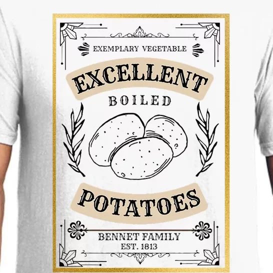 What Excellent Boiled Potatoes Jane Austen Pemberley Pajama Set