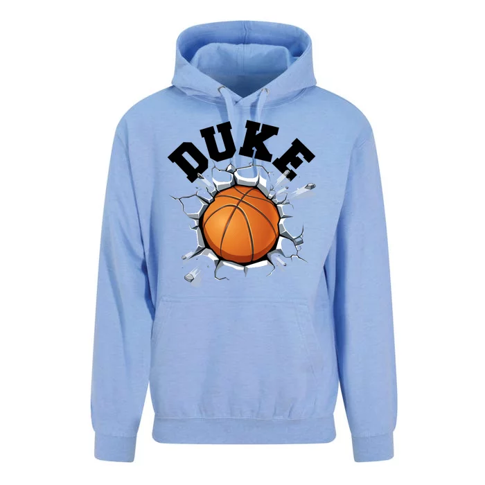 Wall Exploding Basketball Madness College Basketball Fan Unisex Surf Hoodie