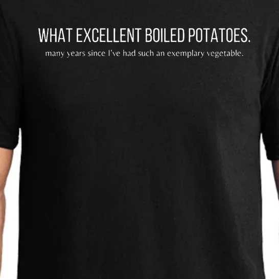 What Excellent Boiled Potatoes Pajama Set