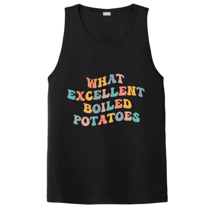 What Excellent Boiled Potatoes Performance Tank