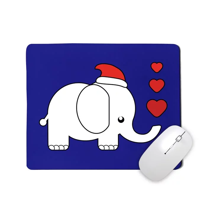 White Elephant Christmas Gift Mousepad