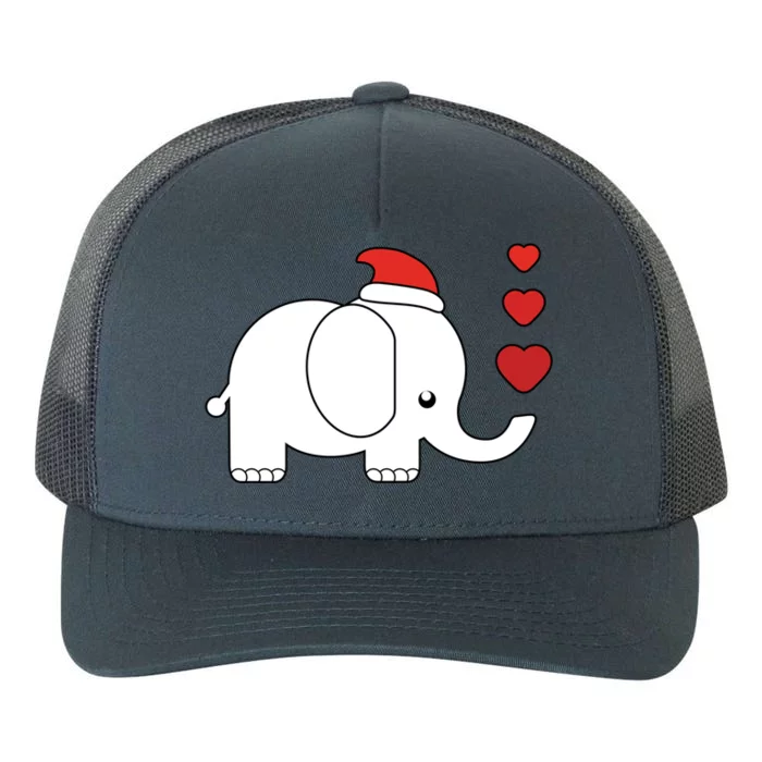 White Elephant Christmas Gift Yupoong Adult 5-Panel Trucker Hat