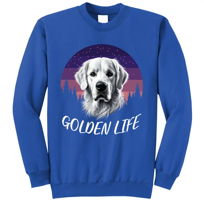 White English Cream Golden Retriever Simply Golden Gift Tall Sweatshirt