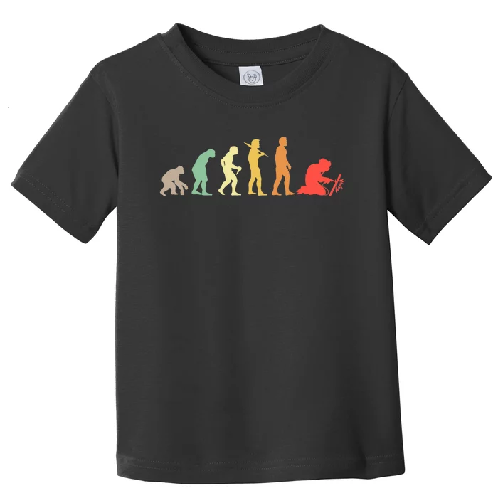 Welder Evolution Craftsman Welding Profession Welders Gift Toddler T-Shirt