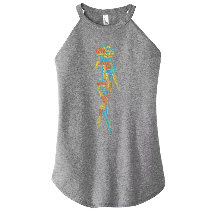 Women Eye Catching Noveltee Women’s Perfect Tri Rocker Tank