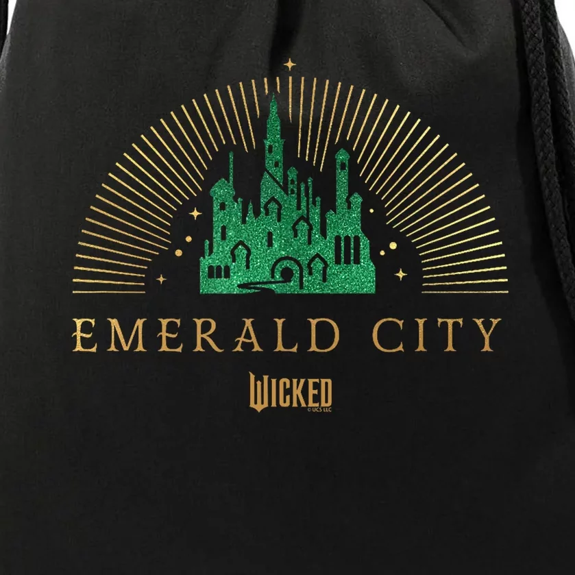 Wicked Emerald City Drawstring Bag