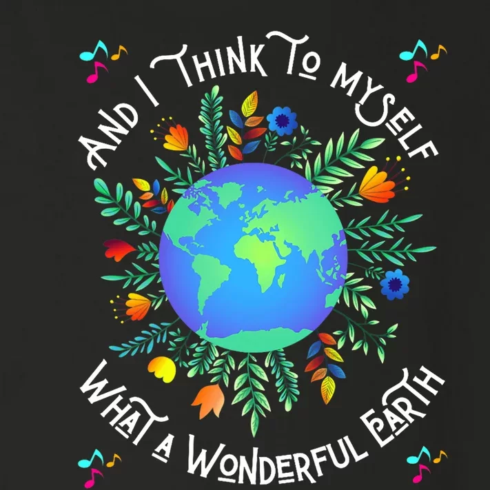 Wonderful Earth Cute Groovy Earth Day Retro Tie Dye Earth Toddler Long Sleeve Shirt