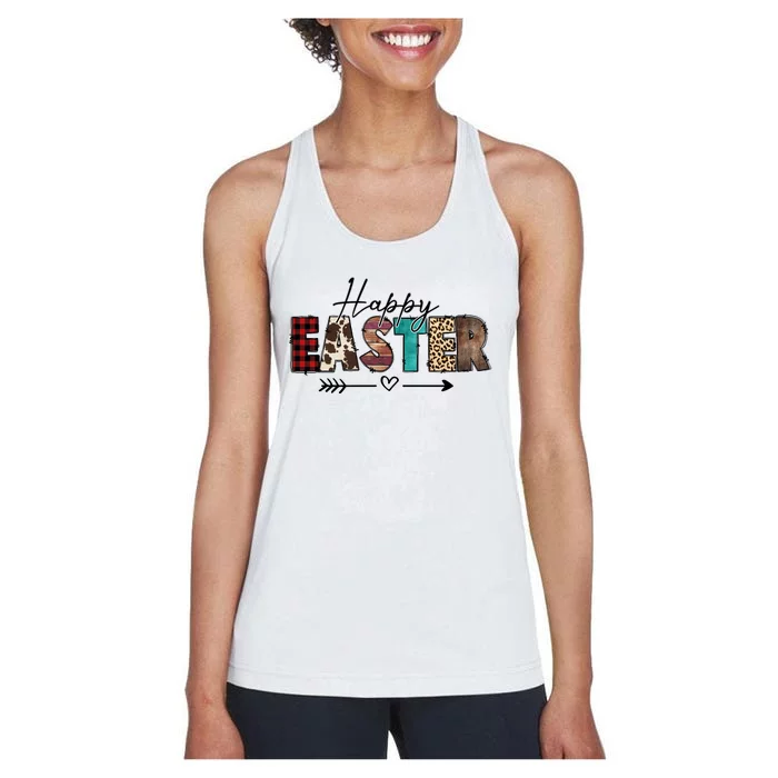 Western Easter Day Women's Racerback Tank