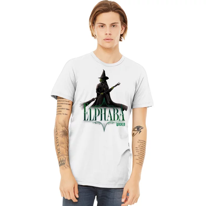 Wicked Elphaba Defying Pose Premium T-Shirt