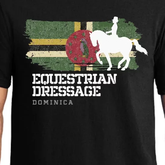 Wo Equestrian Dressage Dominica Horse Rider Pajama Set