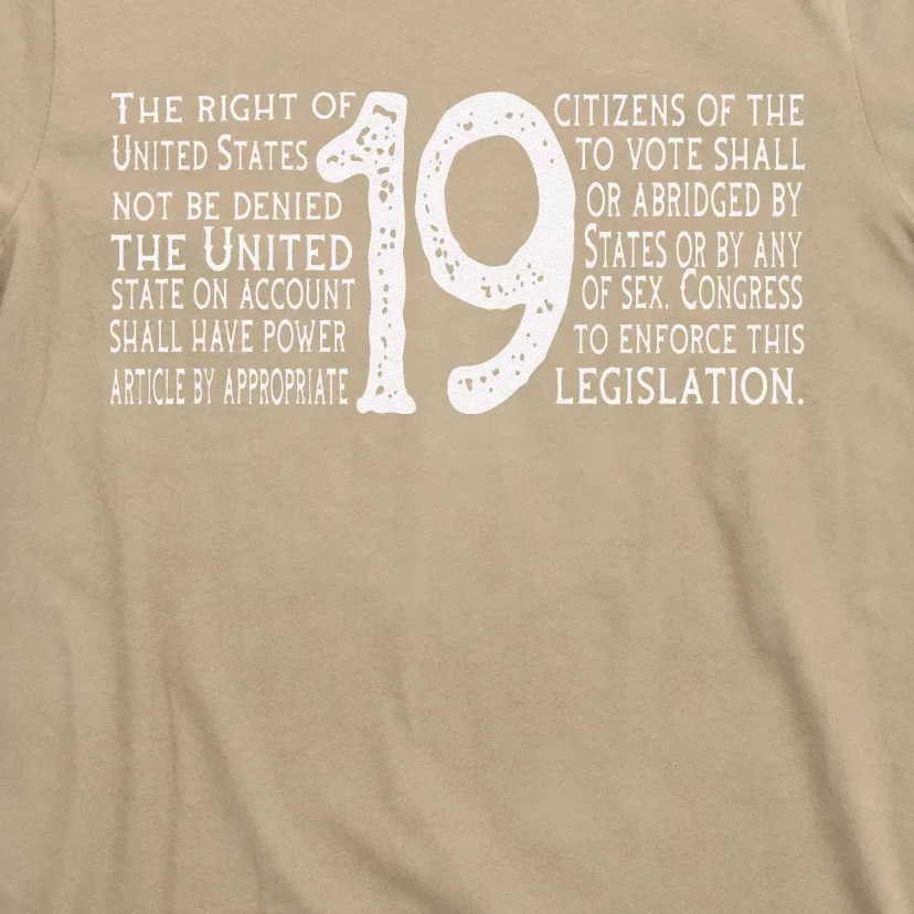 Women's Equality Day Equal Rights Suffrage Movement T-Shirt