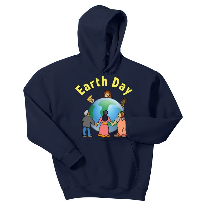 Womens Earth Day Environmental Awareness Save A Planet Kids Hoodie