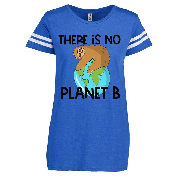 World Environment Day There Is No Planet B Earth Day Enza Ladies Jersey Football T-Shirt