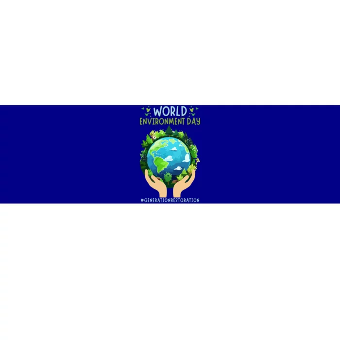 World Environt Day 2024 Earth Dayeyes On The Environt Gift Bumper Sticker