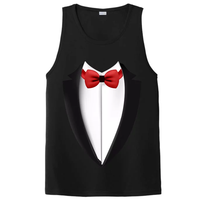 Wedding Tuxedo Performance Tank