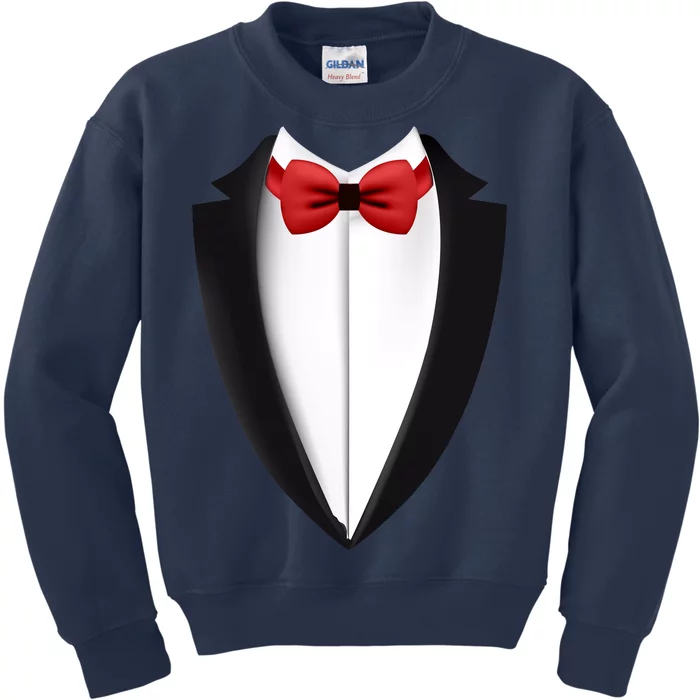 Wedding Tuxedo Kids Sweatshirt