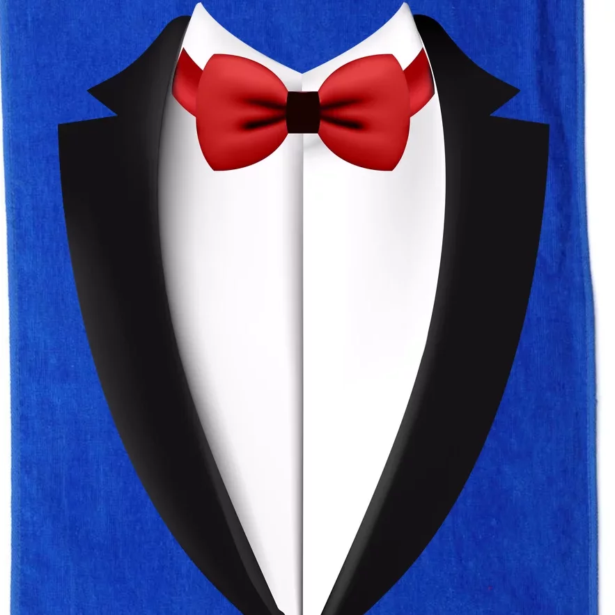 Wedding Tuxedo Platinum Collection Golf Towel