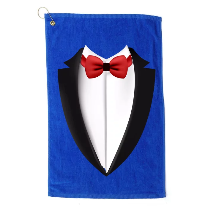 Wedding Tuxedo Platinum Collection Golf Towel