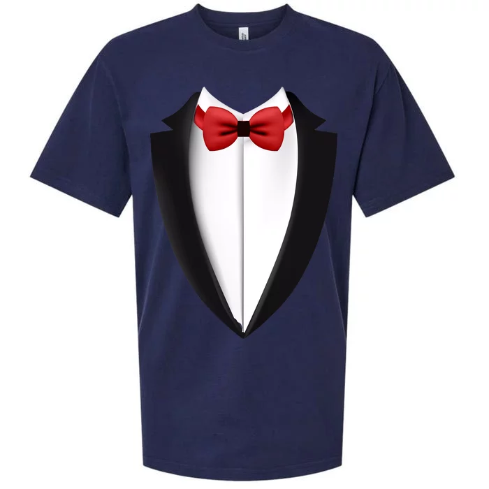 Wedding Tuxedo Sueded Cloud Jersey T-Shirt