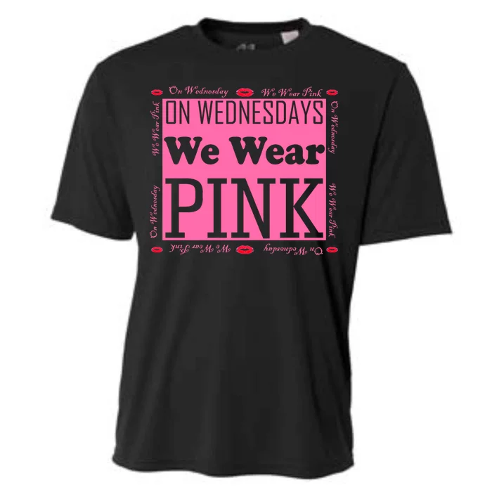 Wednesdays We Wear Pink Breast Cancer Cooling Performance Crew T-Shirt