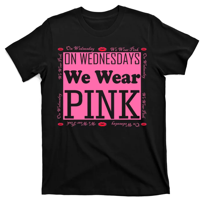 Wednesdays We Wear Pink Breast Cancer T-Shirt