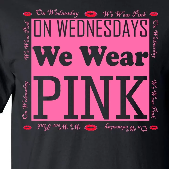 Wednesdays We Wear Pink Breast Cancer Tall T-Shirt