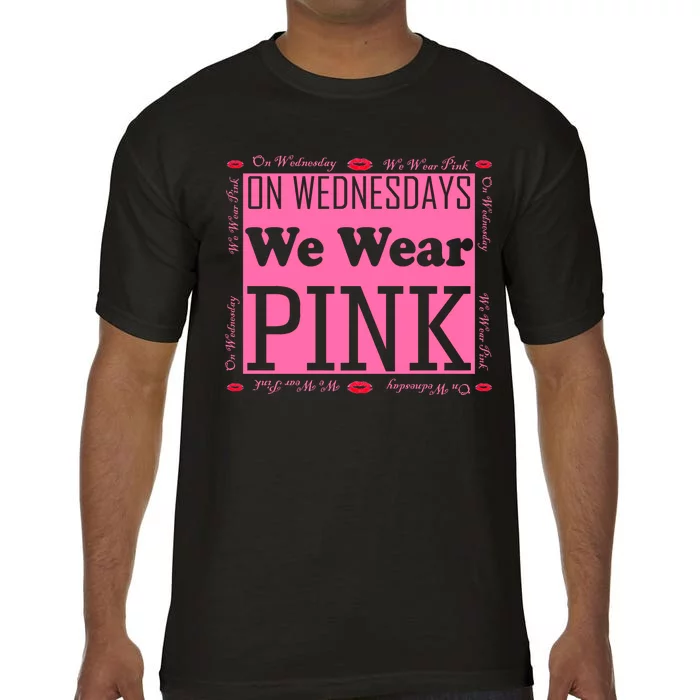 Wednesdays We Wear Pink Breast Cancer Comfort Colors T-Shirt