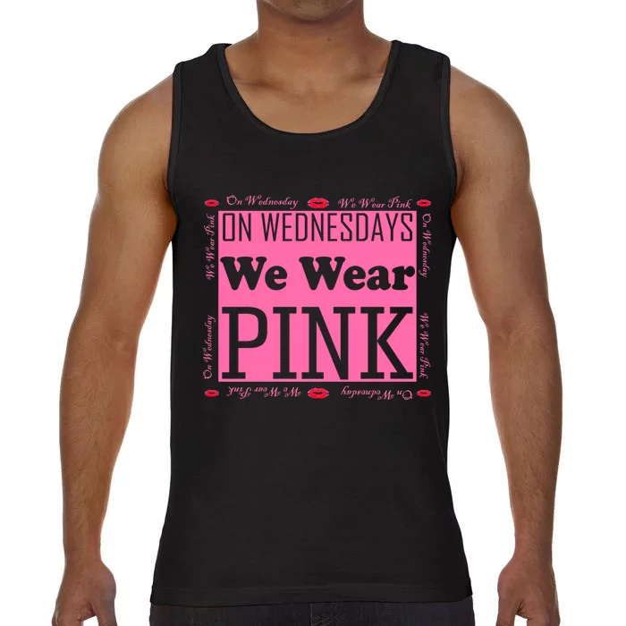 Wednesdays We Wear Pink Breast Cancer Comfort Colors® Tank Top