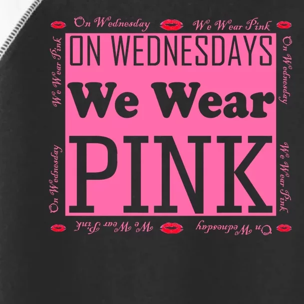 Wednesdays We Wear Pink Breast Cancer Toddler Fine Jersey T-Shirt